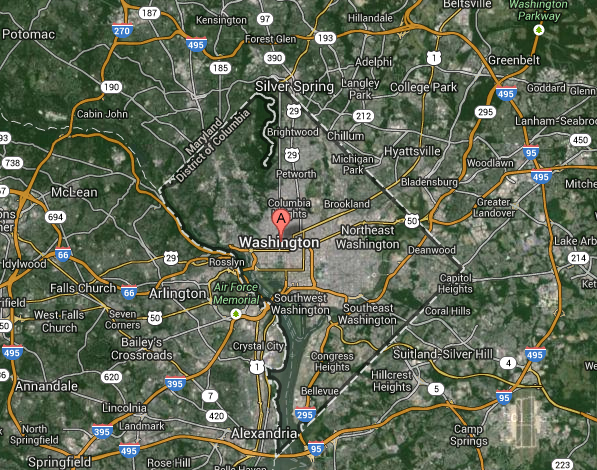 Washington-DC-MAP-Arieal-View