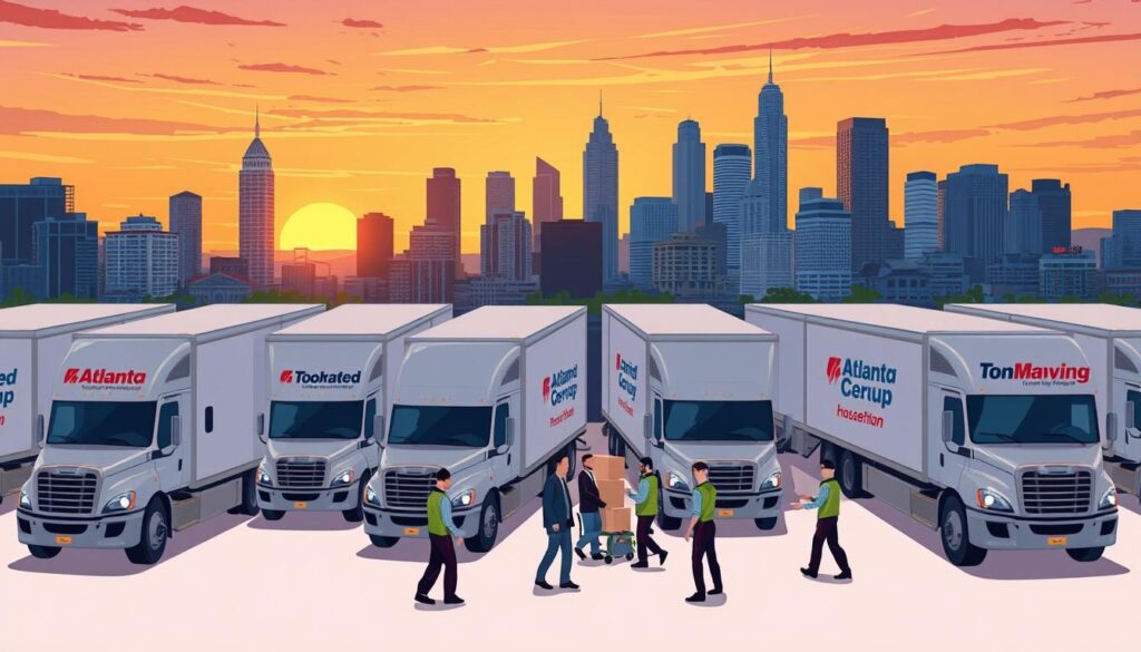 Top long distance movers Atlanta