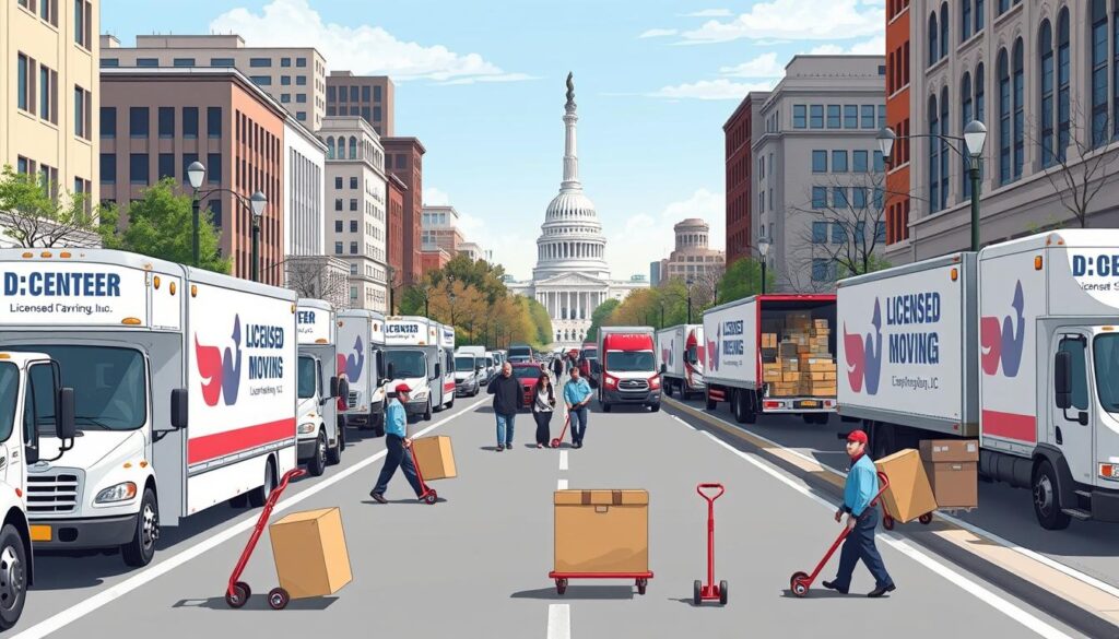 licensed moving companies in Washington D.C.
